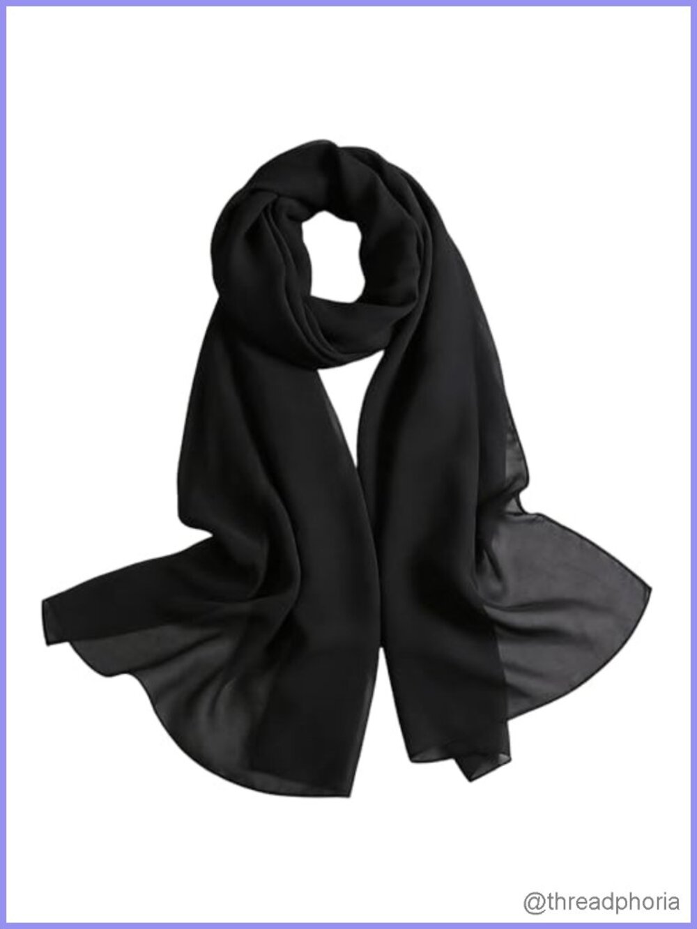 Women's Sheer Chiffon Scarf Long Shawl Wrap for Evening Dress